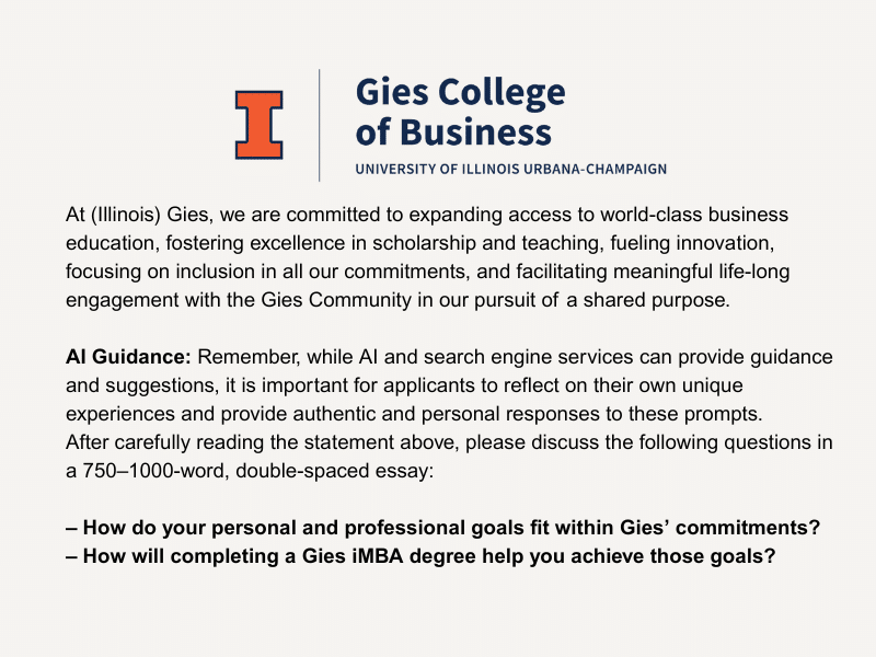 使用 ChatGPT 撰寫 MBA Essay 的注意事項